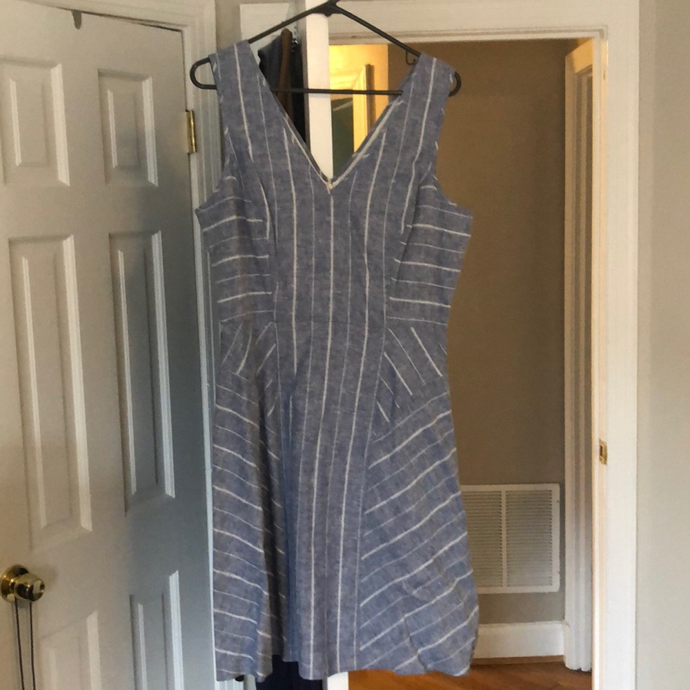 Adrianna Papell Chambray dress
